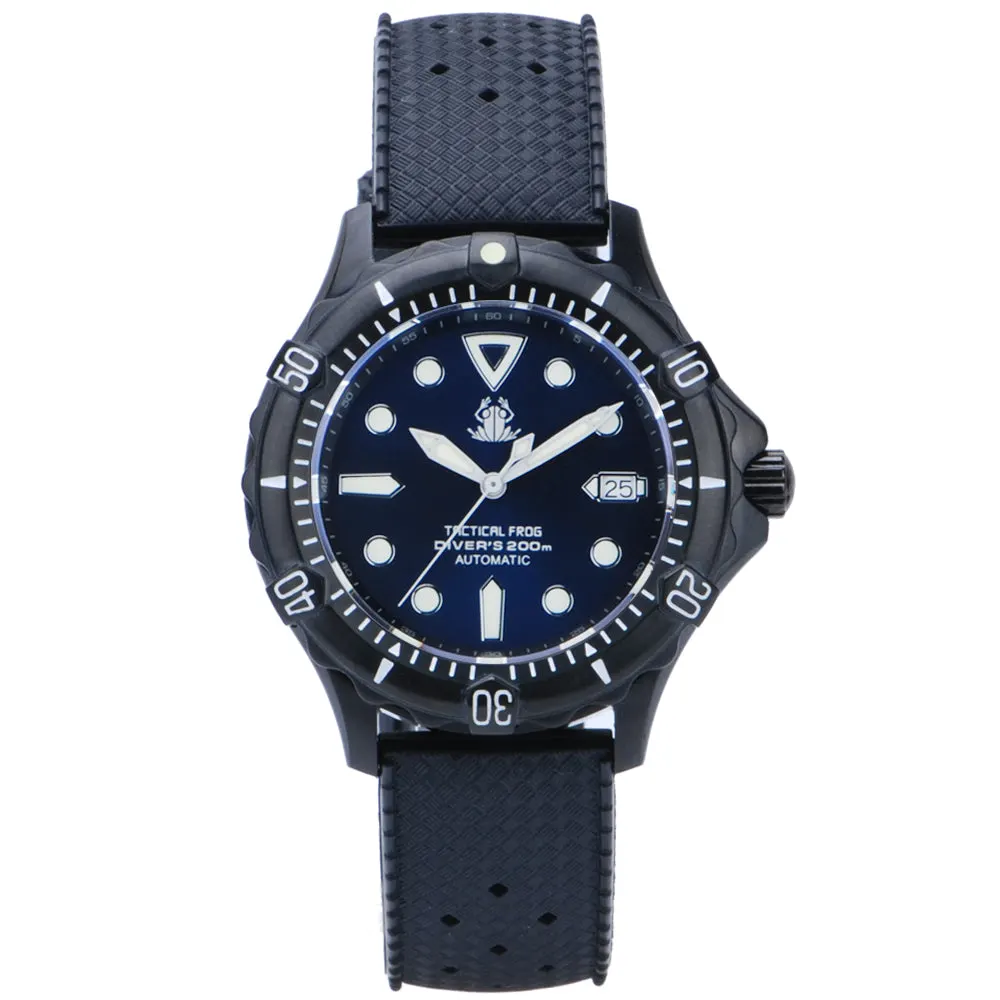 Montre Tactical Frog Automatique 49 mm – Bleu