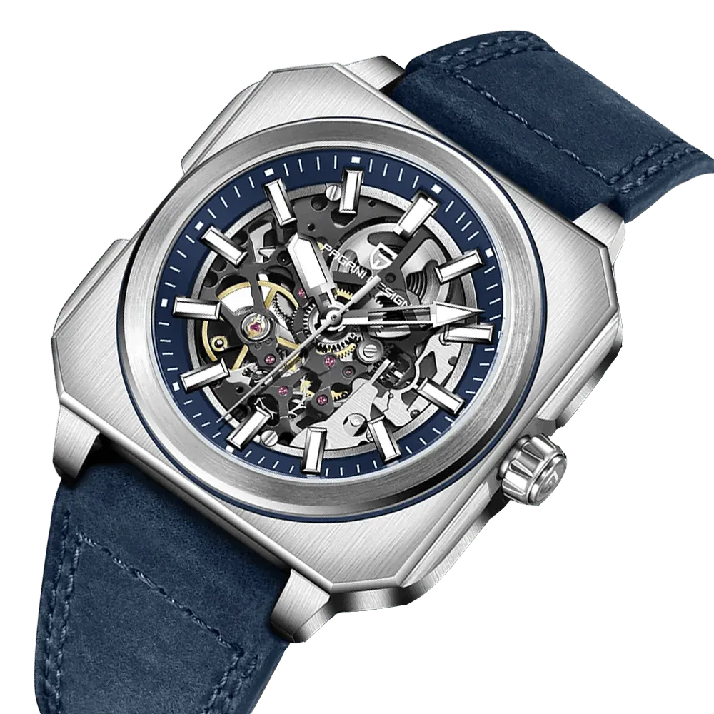Montre Pagani Design Automatique 42 mm – Noir marron