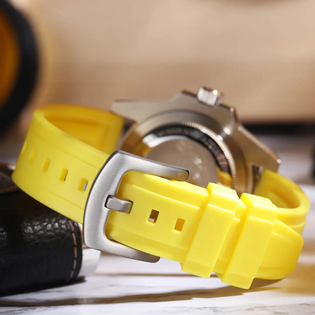 Bracelet Addiesdive AD2040 – Jaune