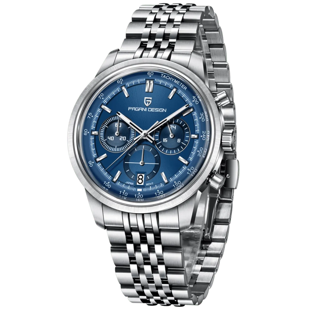 Montre Pagani Design PD-1827 Méca-quartz 41 mm – Bleu