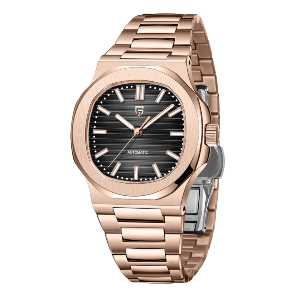 Montre Pagani Design Automatique 40 mm – Rose or noir