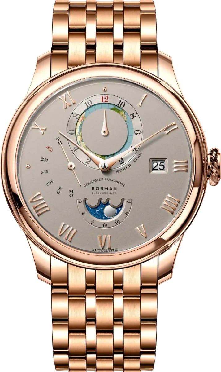 Montre Borman Automatique 40 mm – Or rose