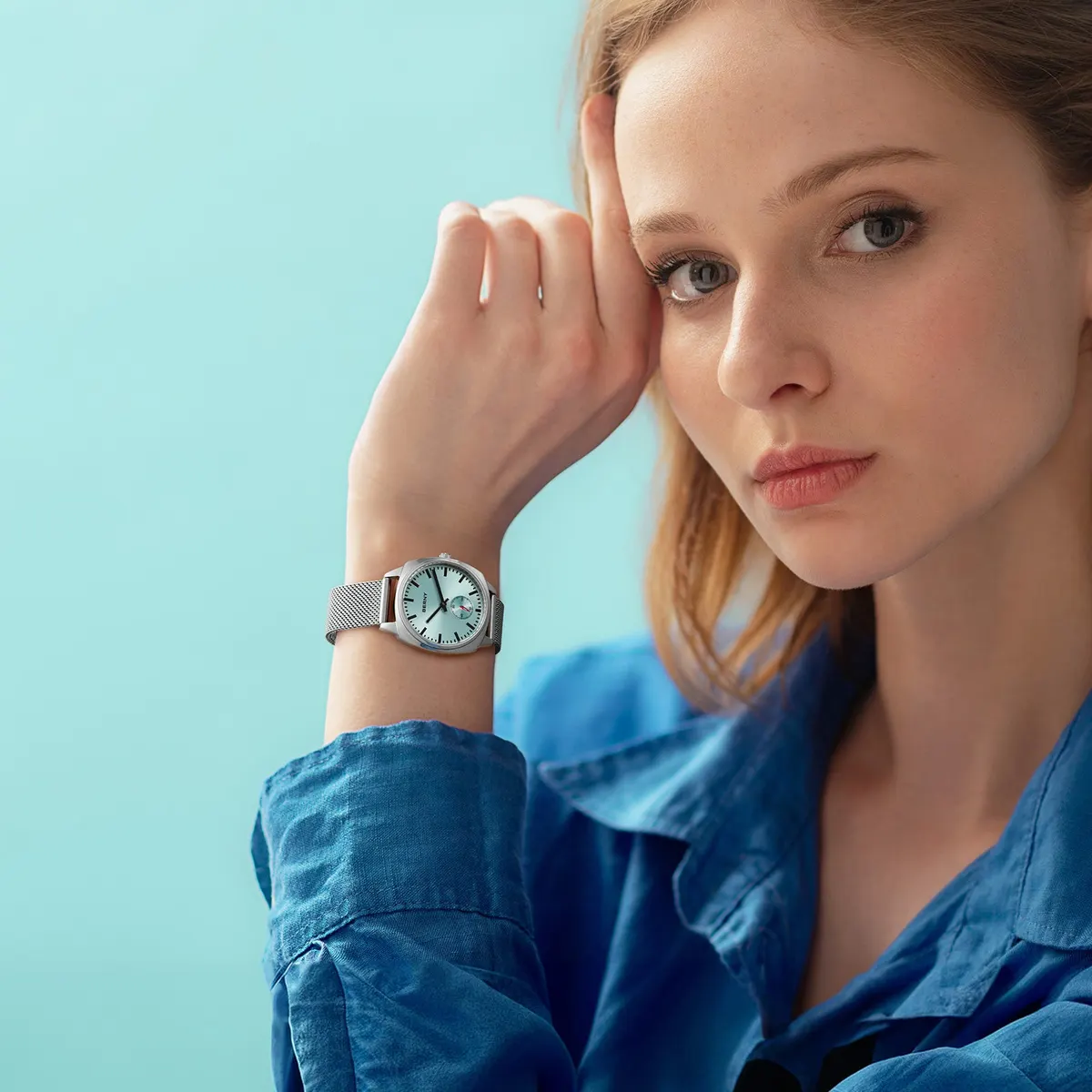 Montre Berny 2715L – Bleu clair