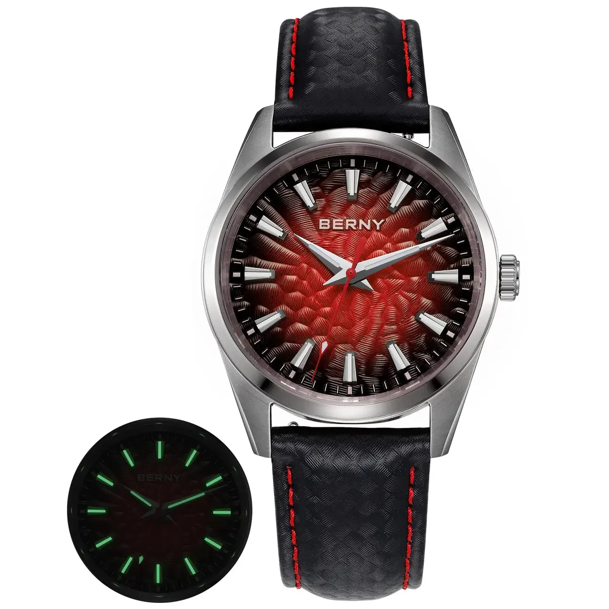 Montre Berny 2954MP Quartz – Rouge