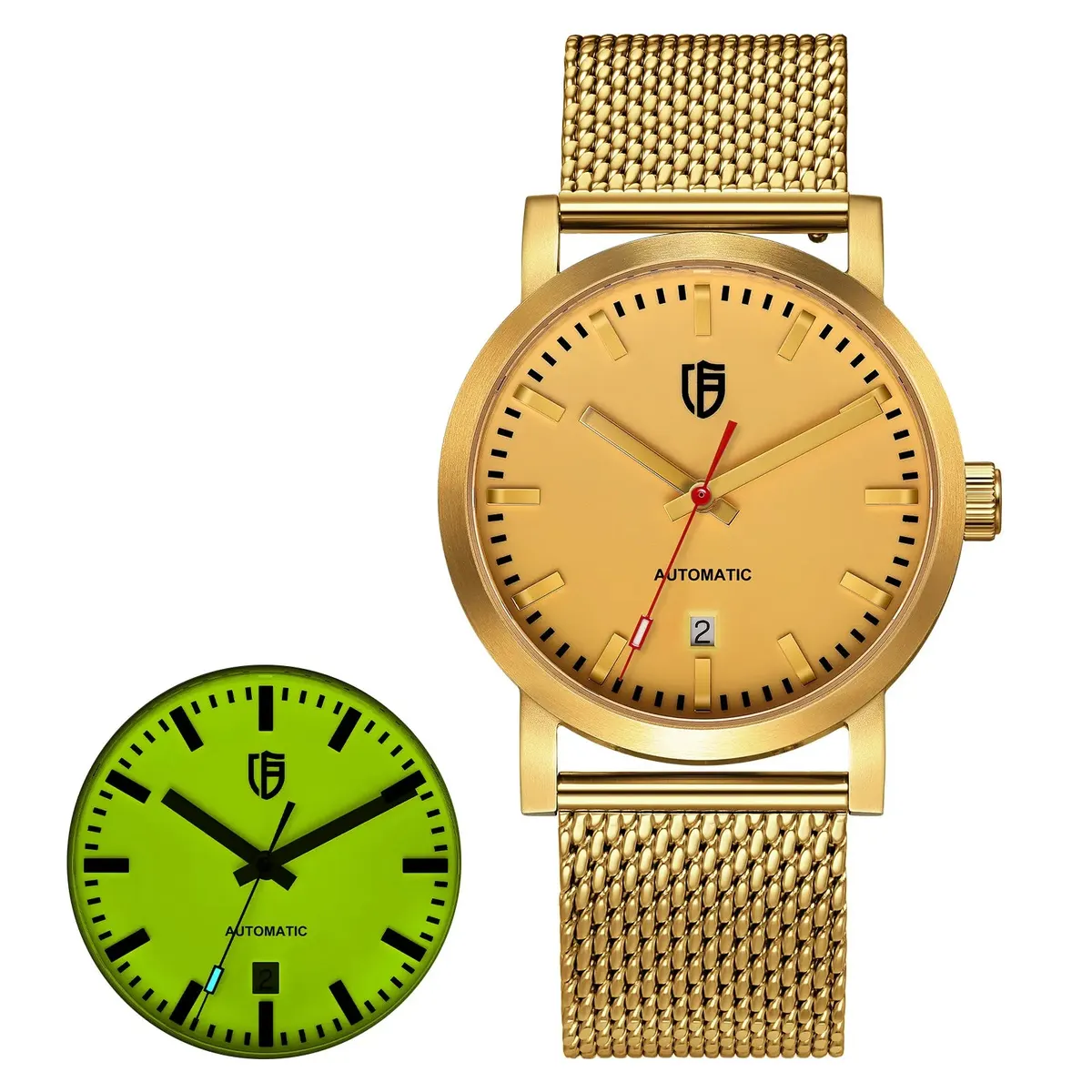 Montre Berny AM158MS Automatique – Or
