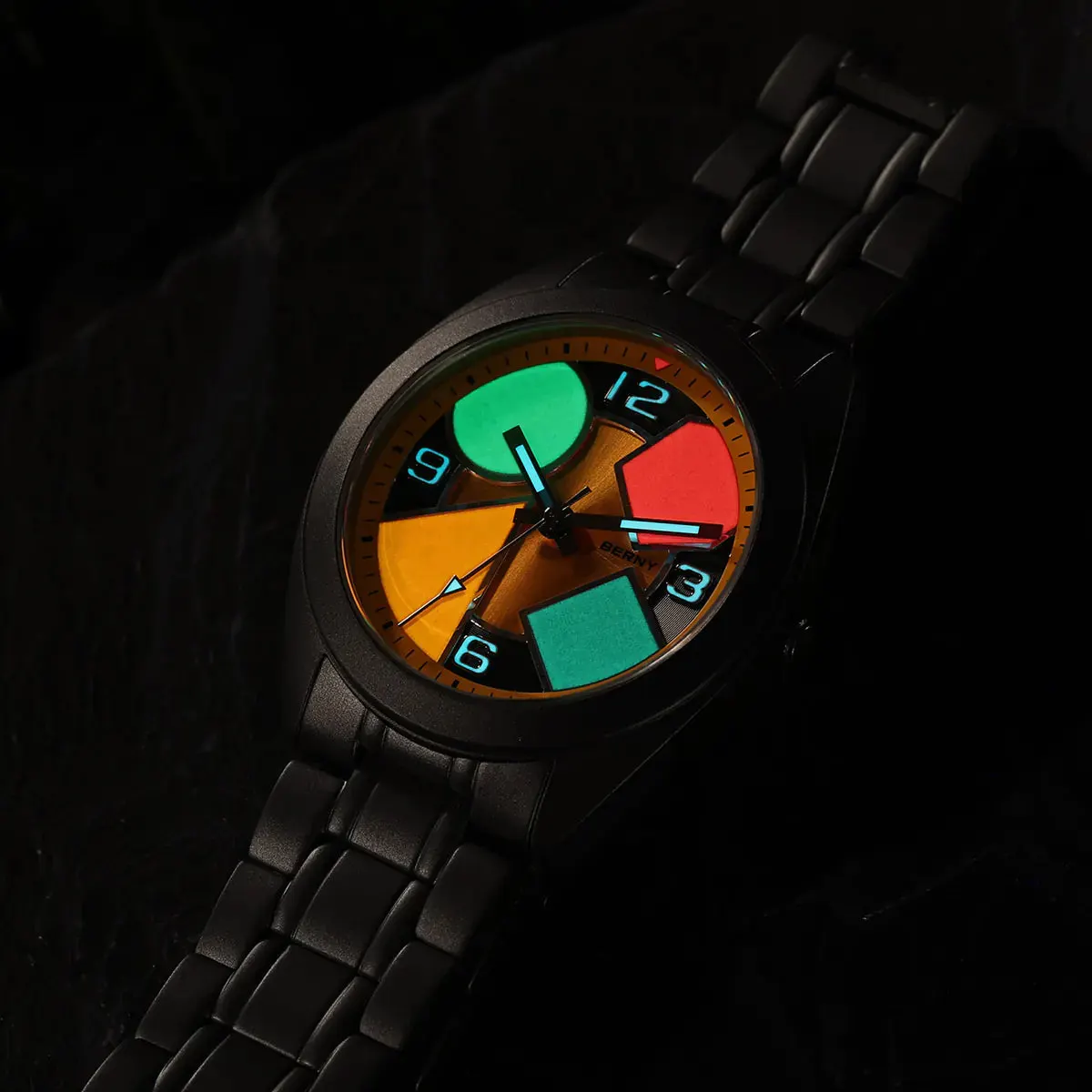 Montre Berny T2570MS – Jaune