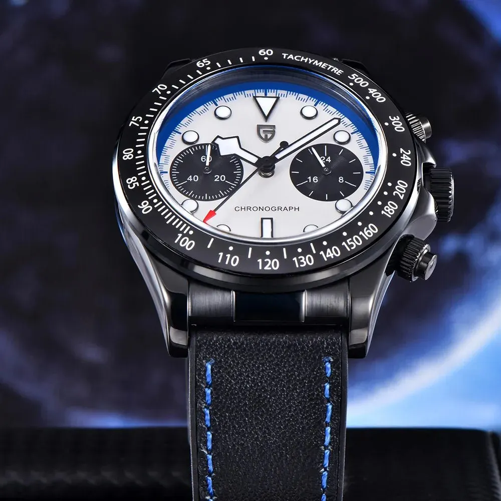 Montre Pagani Design Méca-quartz 39,5 mm – Bleu