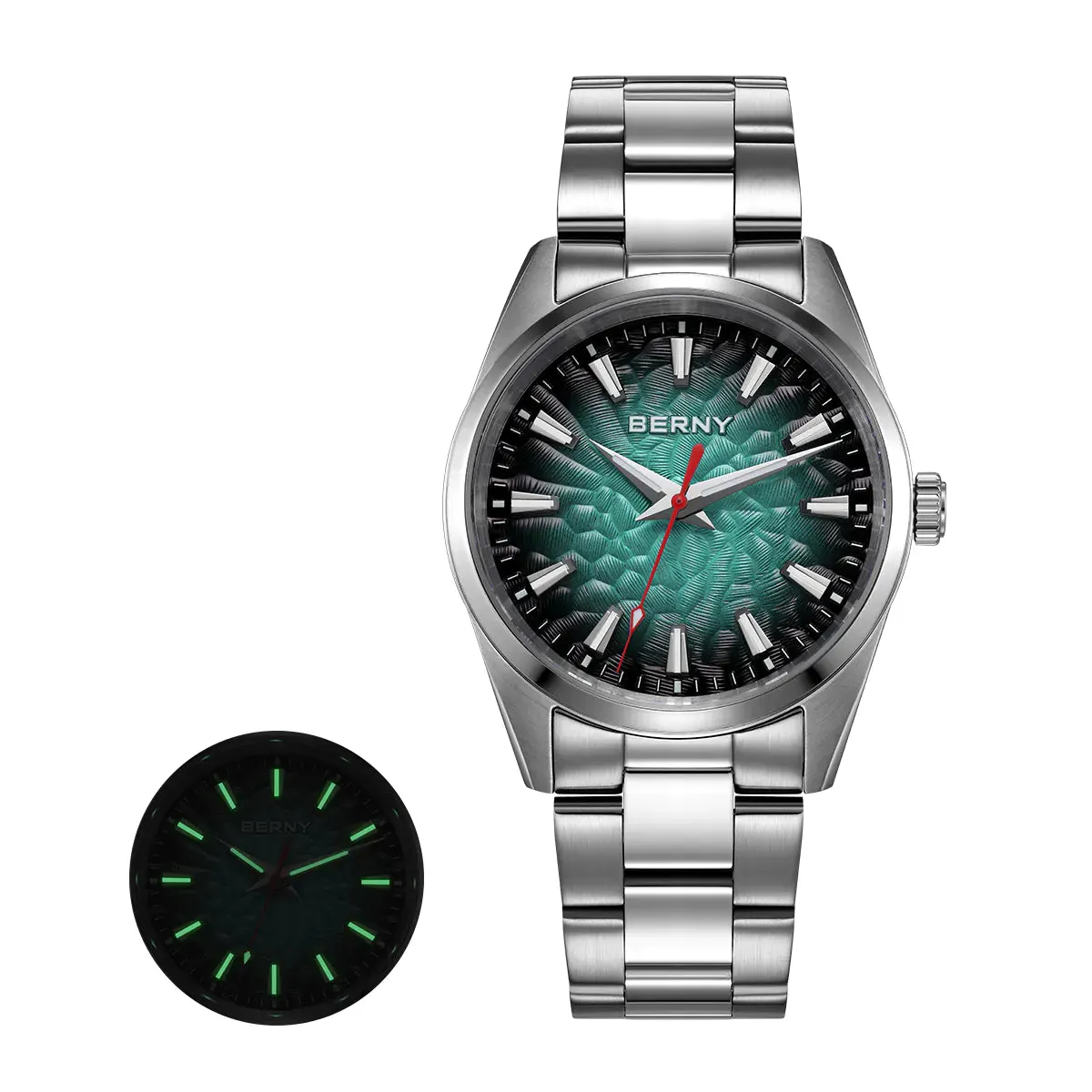 Montre Berny Quartz – Bleu clair