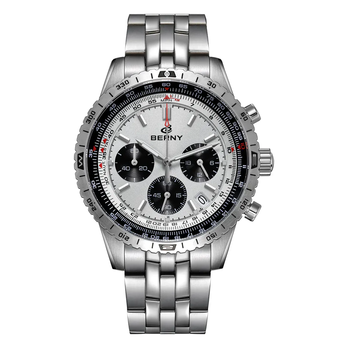 Montre Berny Quartz – Blanc