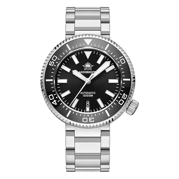 Montre Addiesdive Automatique 45 mm – Noir / NH35