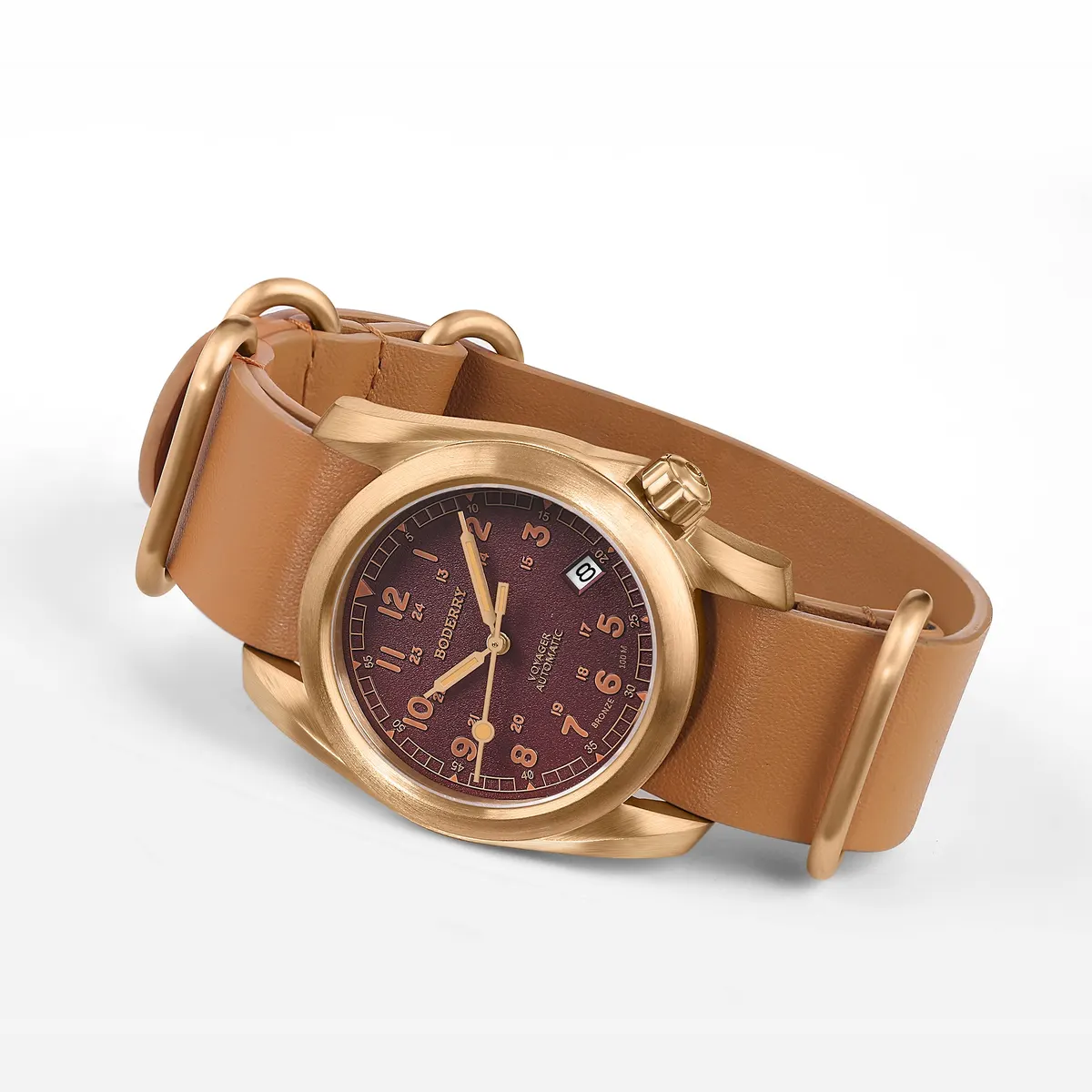 Montre Boderry Automatique 40 mm – Rouge