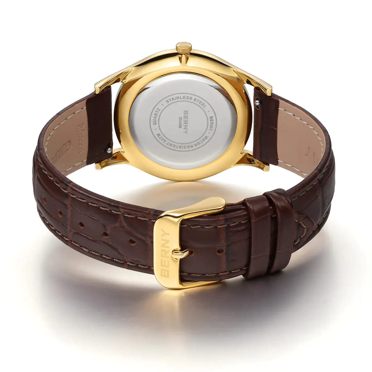 Montre Berny Quartz – Jaune