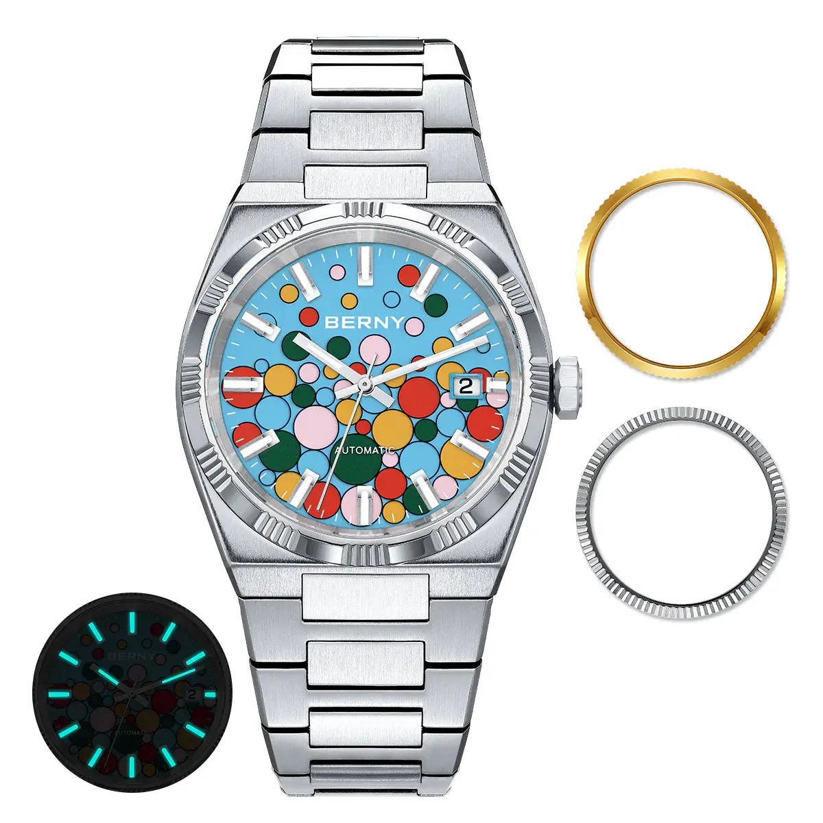 Montre Berny AM241M Automatique – Réf. AM241M-S