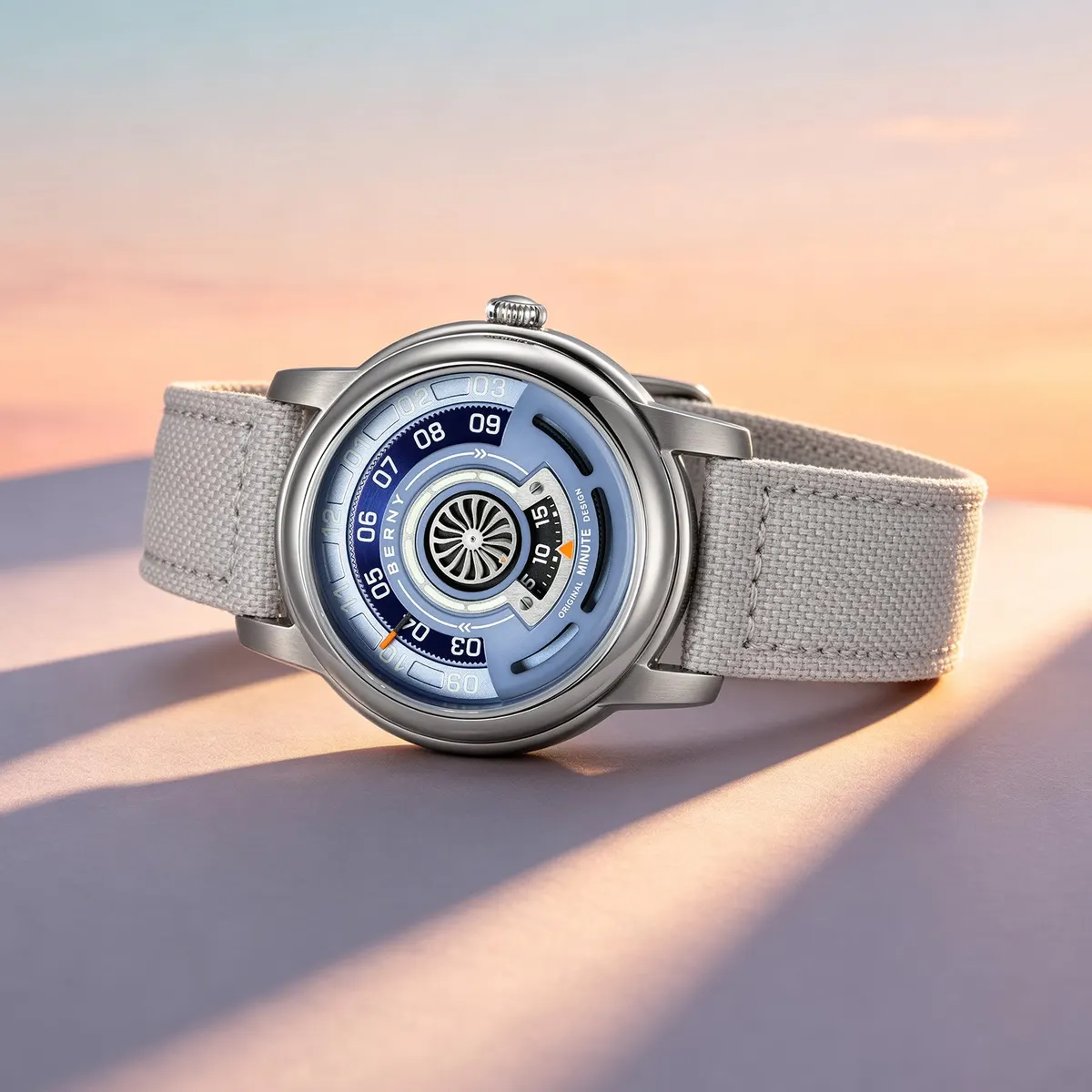 Montre Berny AM160L – Bleu clair