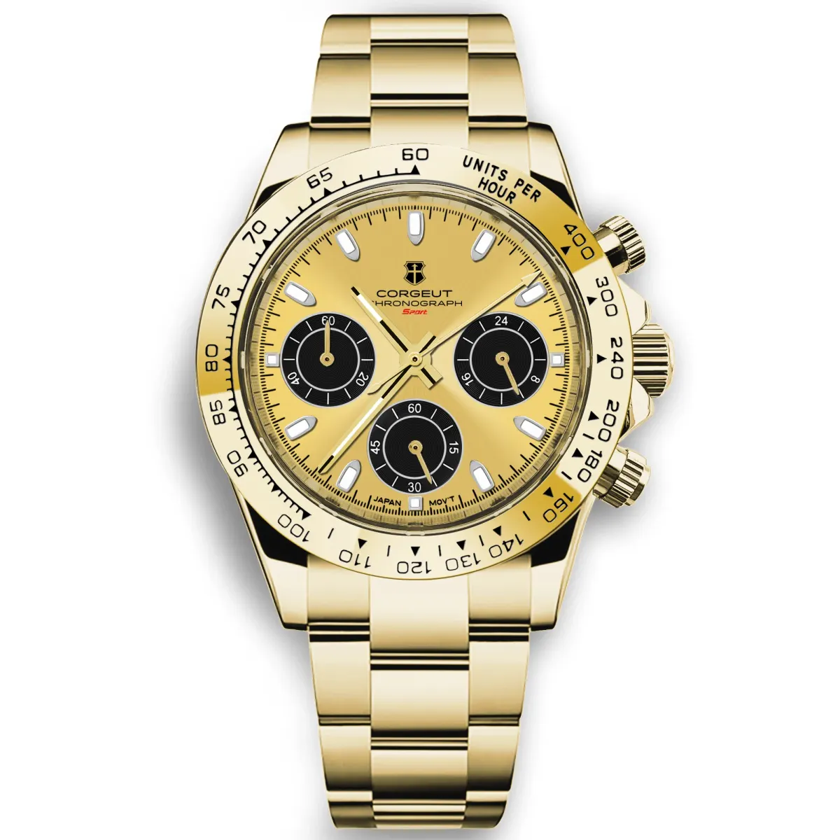 Montre Corgeut Méca-quartz 39 mm – Version 5