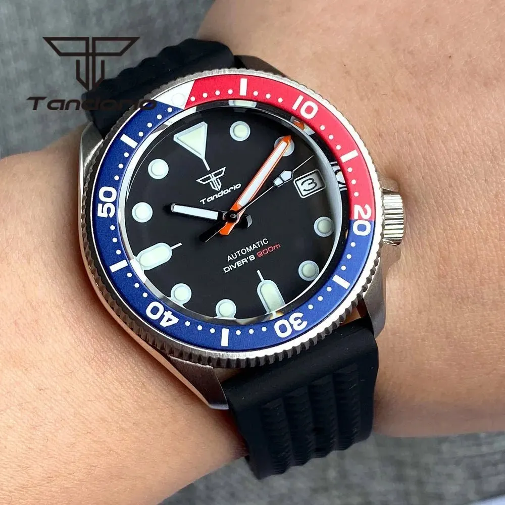 Montre Tandorio TD201 – Lunette noire