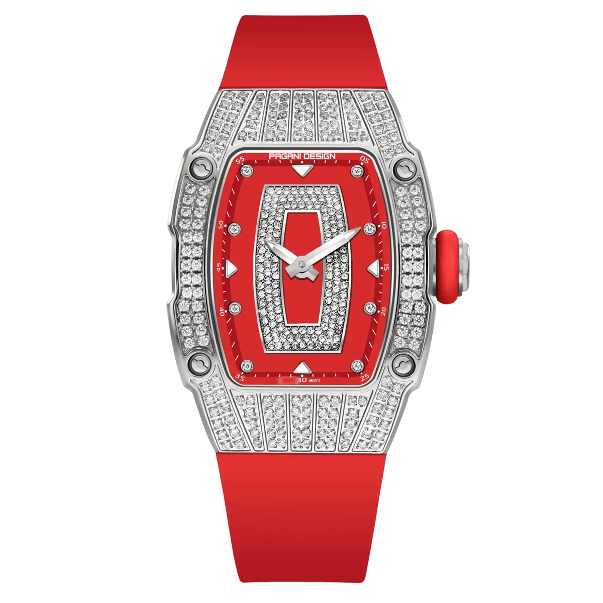Montre Pagani Design PD-YS013 – Rouge / Argent