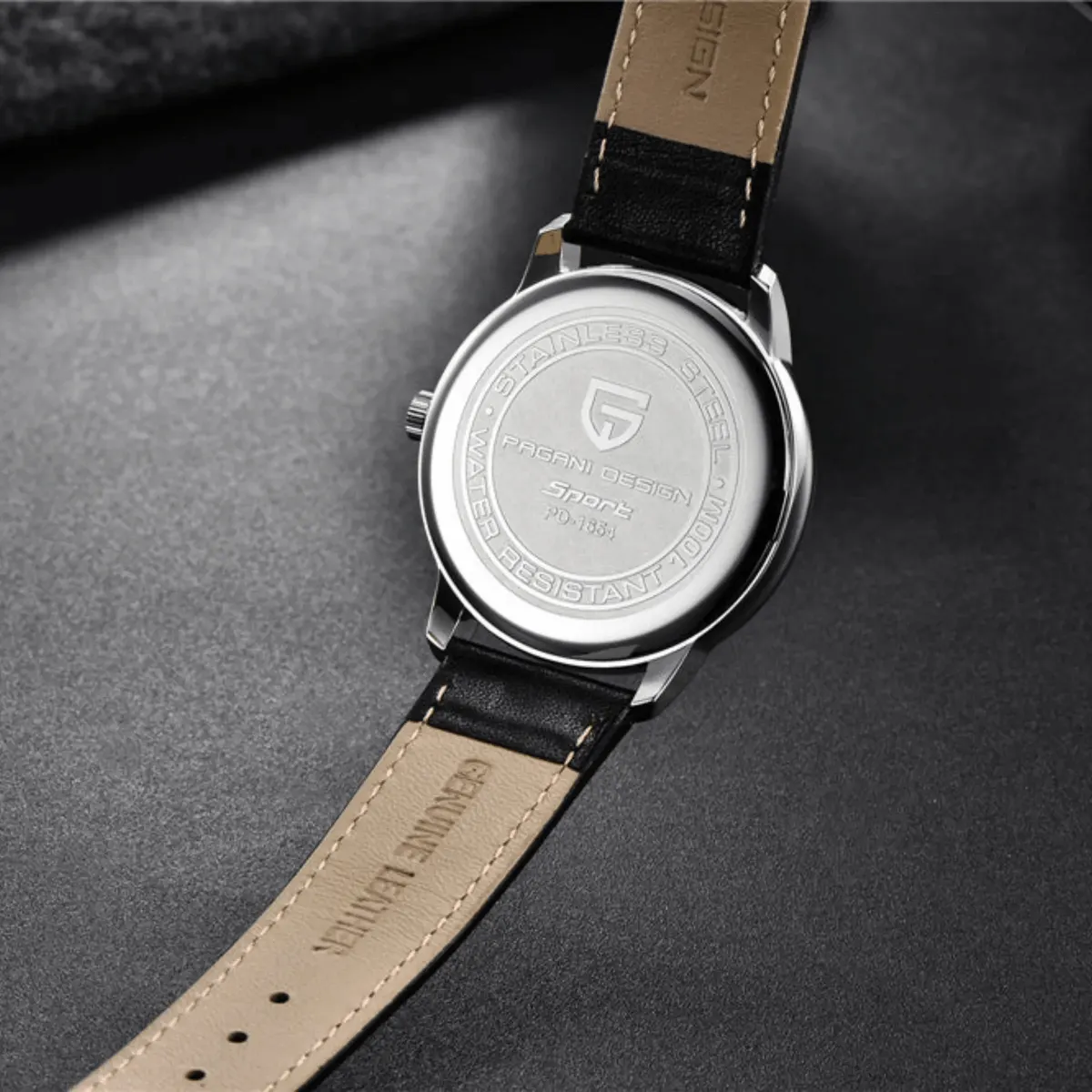 Montre Pagani Design PD-1654 Quartz 40 mm – Bleu