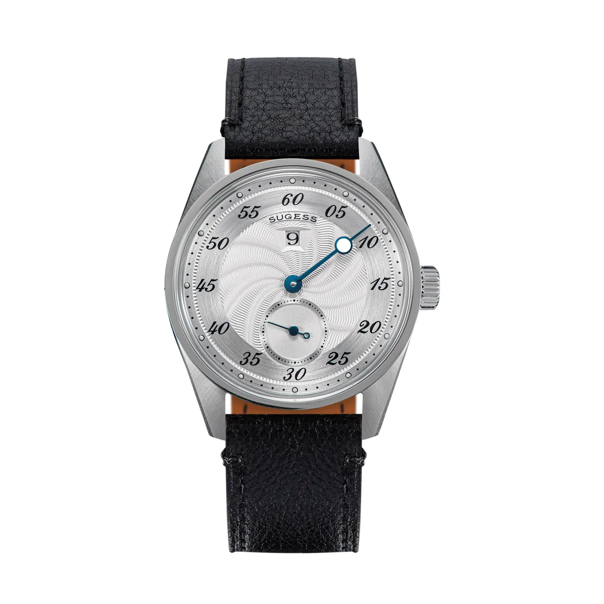 Montre Sugess S451-1 Automatique 38 mm – Bracelet noir cuir