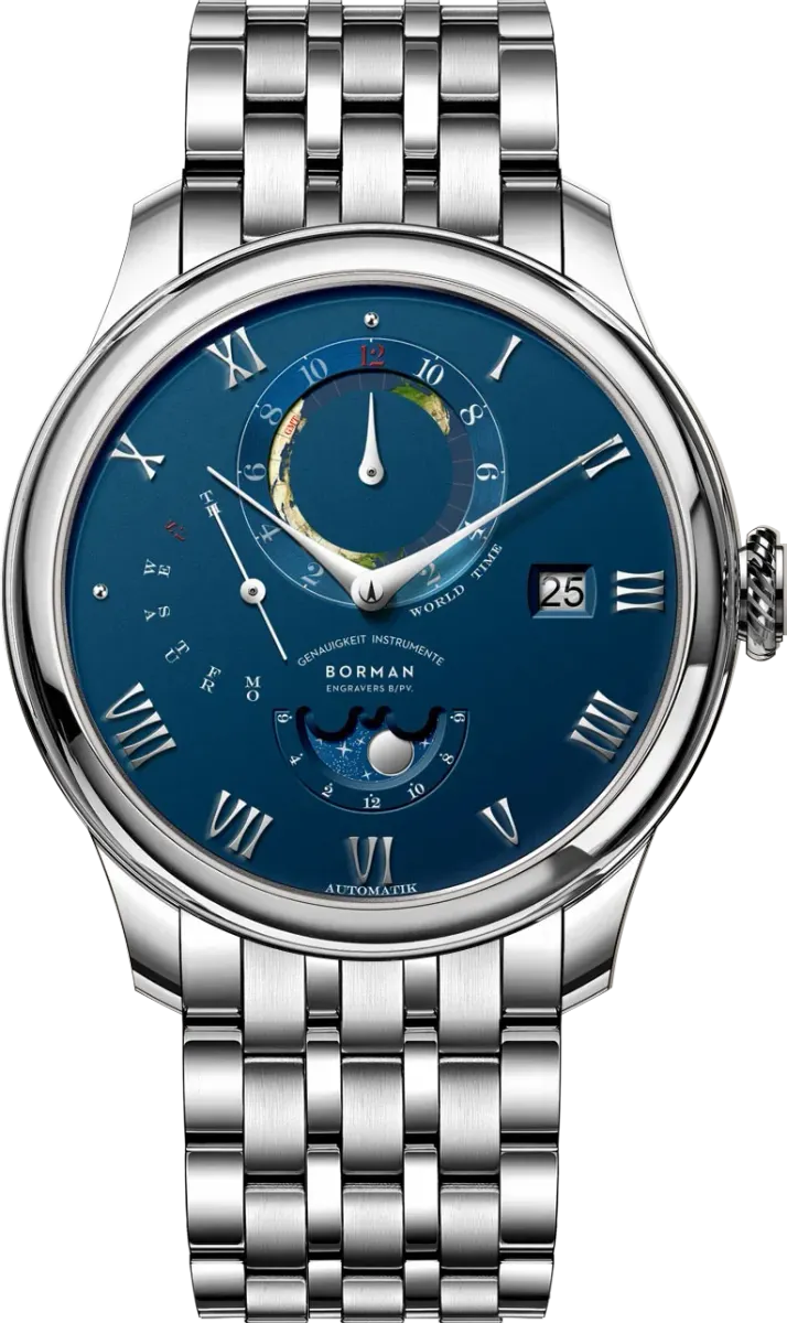 Montre Borman Automatique 40 mm – Argent