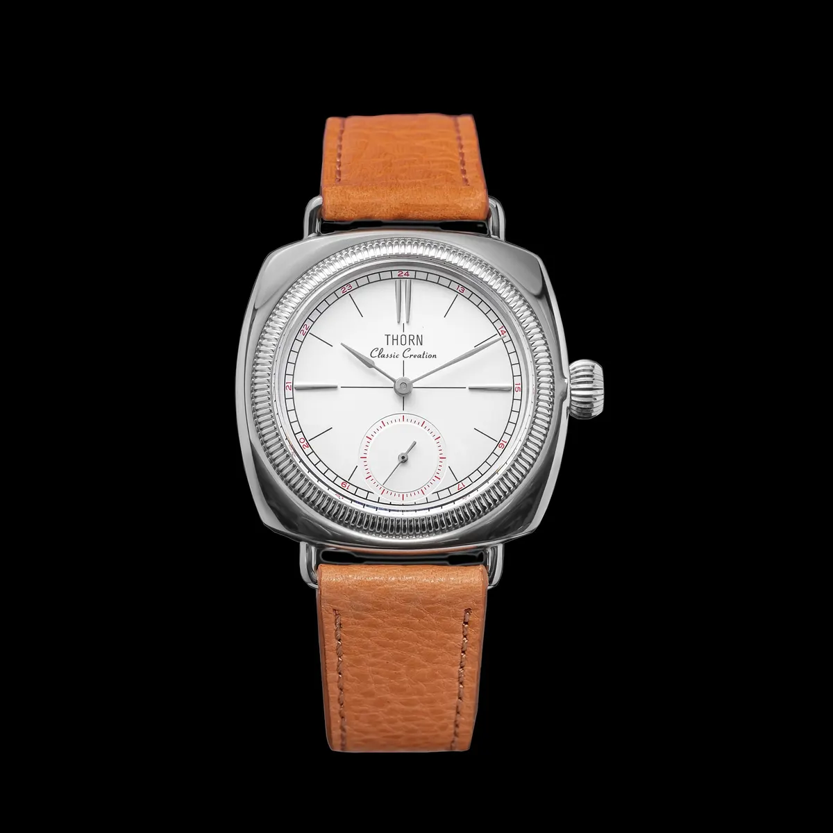 Montre Thorn VD78 Quartz 36 mm – Blanc