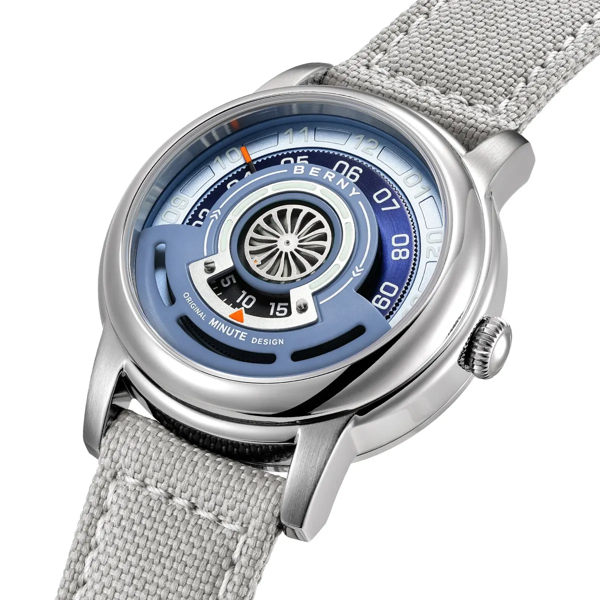 Montre Berny AM160L – Bleu clair