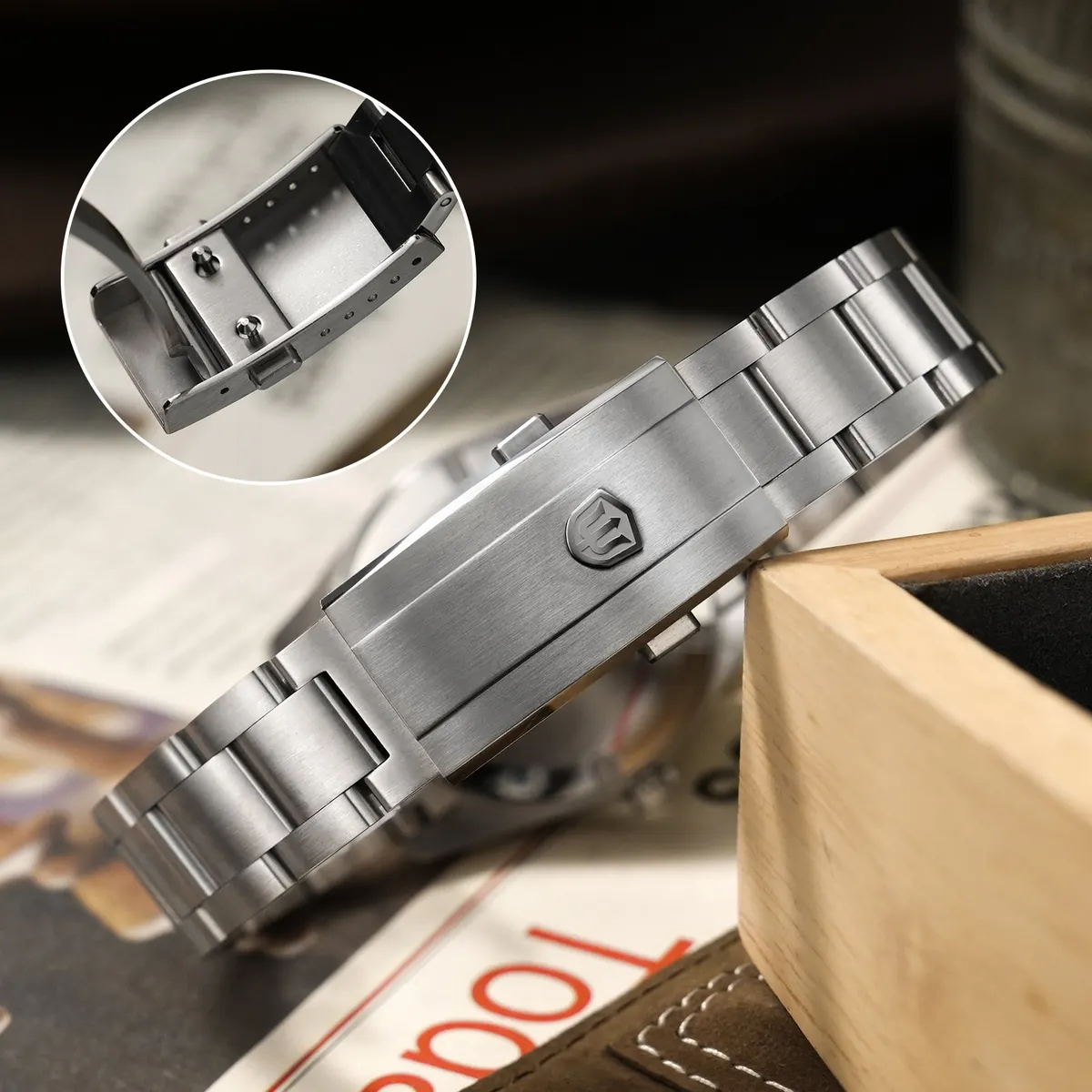 Montre Watchdives WD1016B Quartz 37 mm – Verre saphir