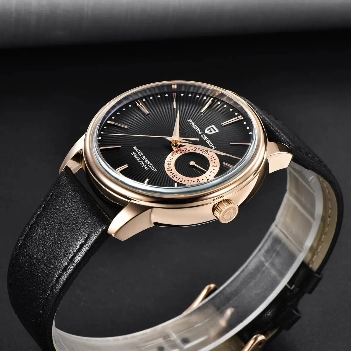Montre Pagani Design PD-1654 Quartz 40 mm – Bleu