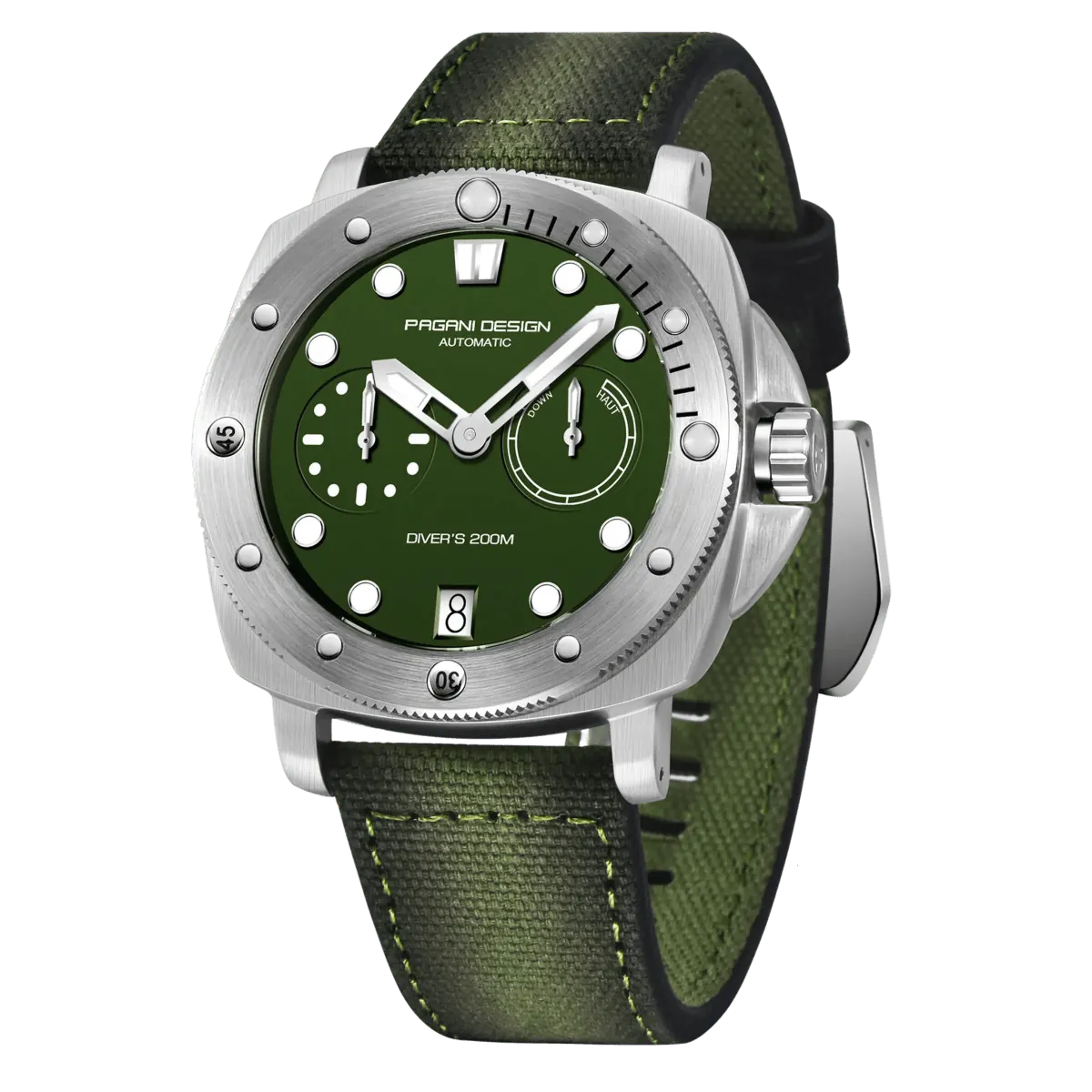 Montre Pagani Design Automatique 41 mm – Vert