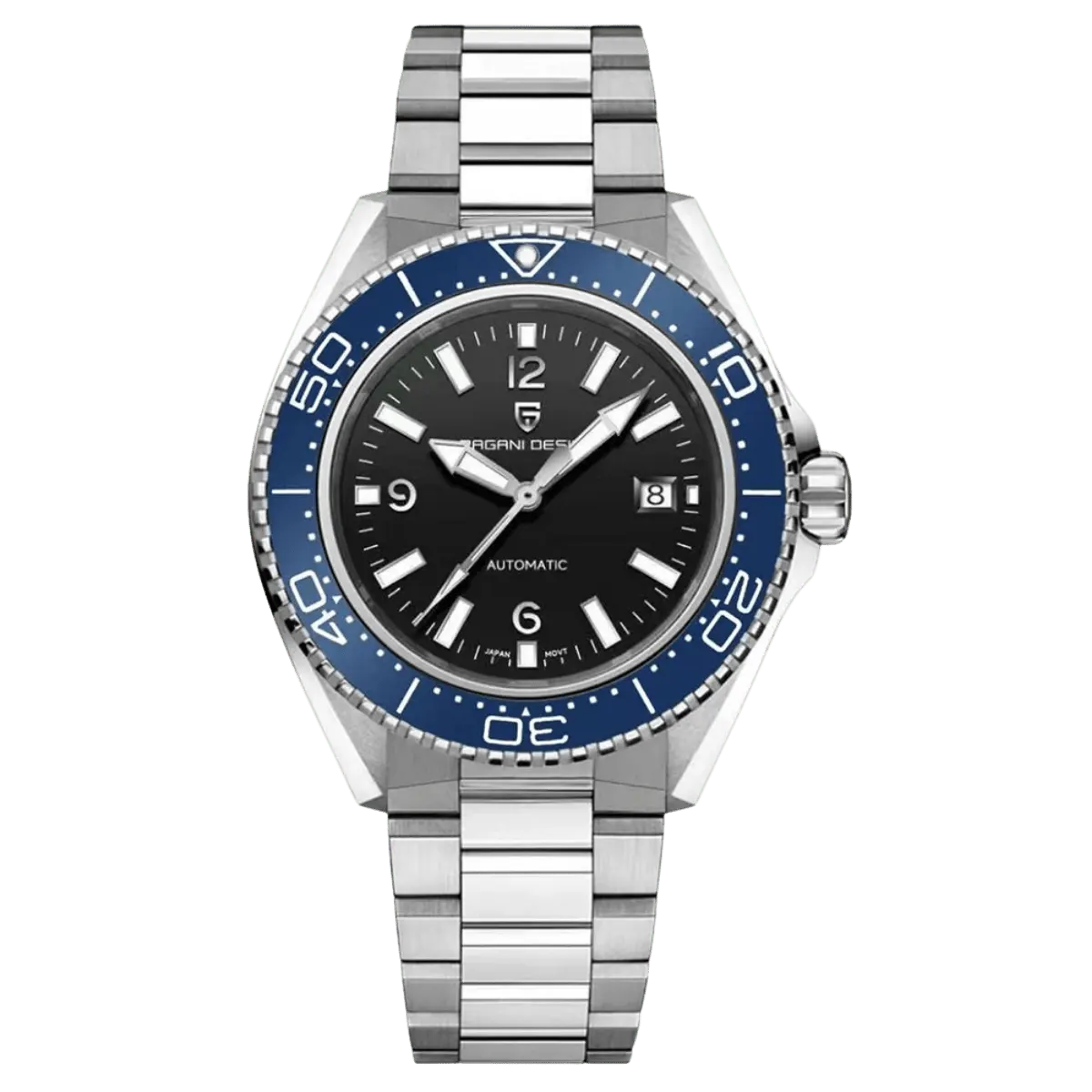 Montre Pagani Design PD-YS034 Automatique 42 mm – Noir bleu / Acier
