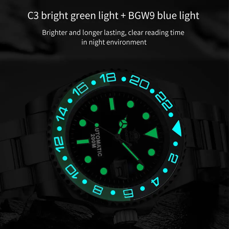 Montre Addiesdive Automatique 41 mm – Bleu · Rouge
