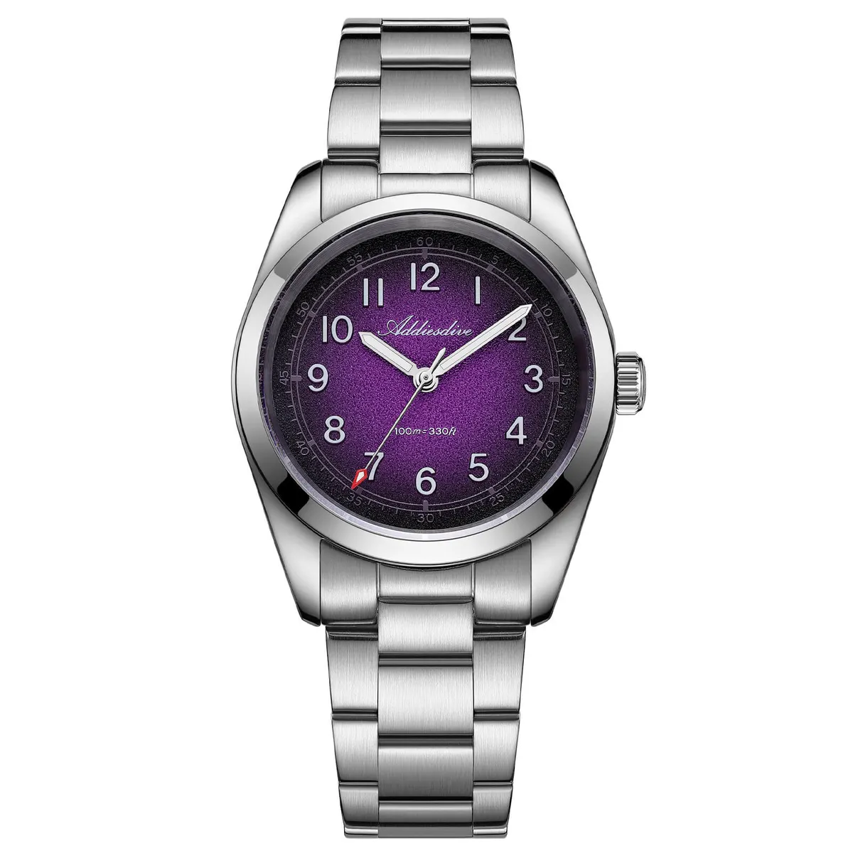 Montre Addiesdive AD2553 Quartz 36 mm – Violet