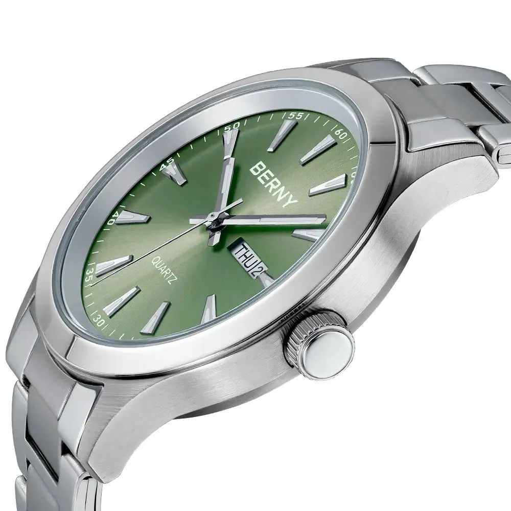 Montre Berny Quartz – Vert