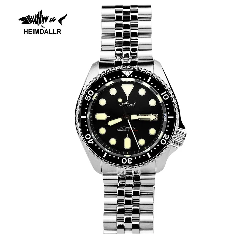 Montre Heimdallr SKX007 Automatique 42 mm – Noir
