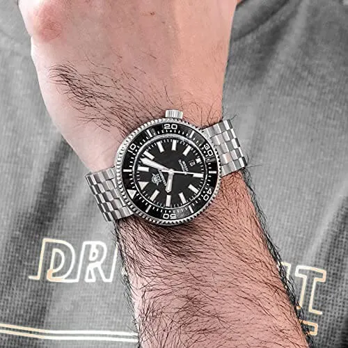 Montre Addiesdive Automatique 45 mm – Noir / NH35