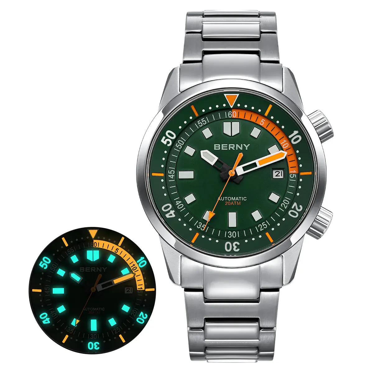 Montre Berny AM439MS Automatique – Vert