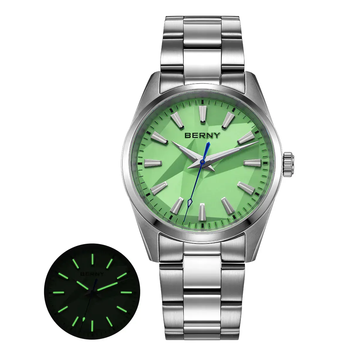 Montre Berny Quartz – Vert