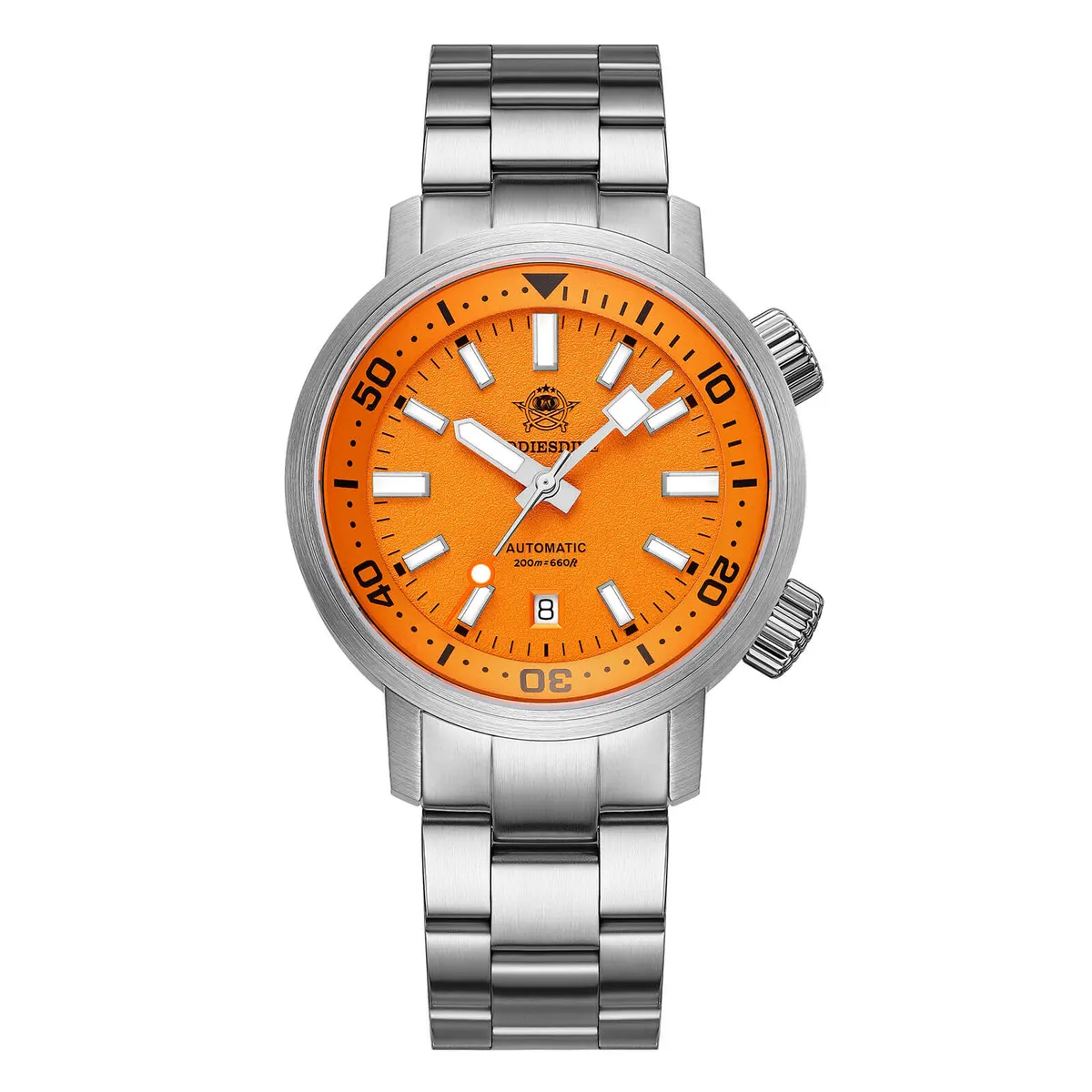 Montre Addiesdive AD2541 Automatique 42 mm – Orange