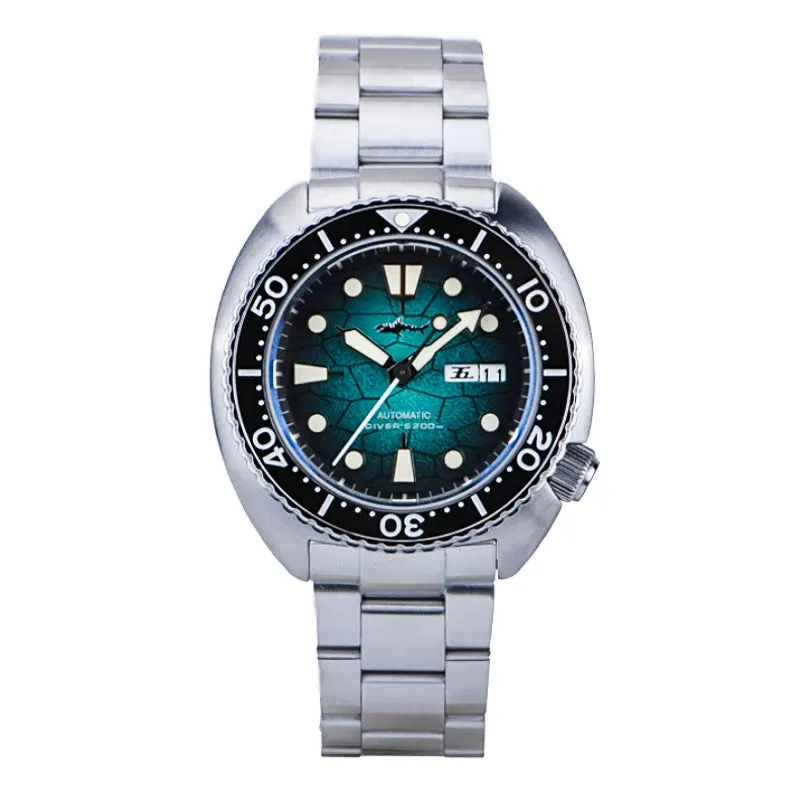 Montre Heimdallr Automatique 45,5 mm – Vert / Acier inoxydable