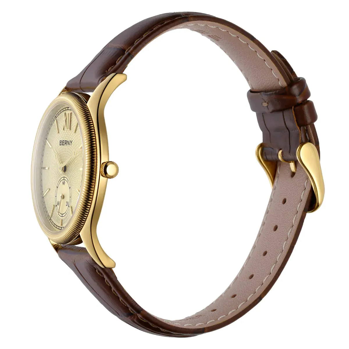 Montre Berny Quartz – Jaune