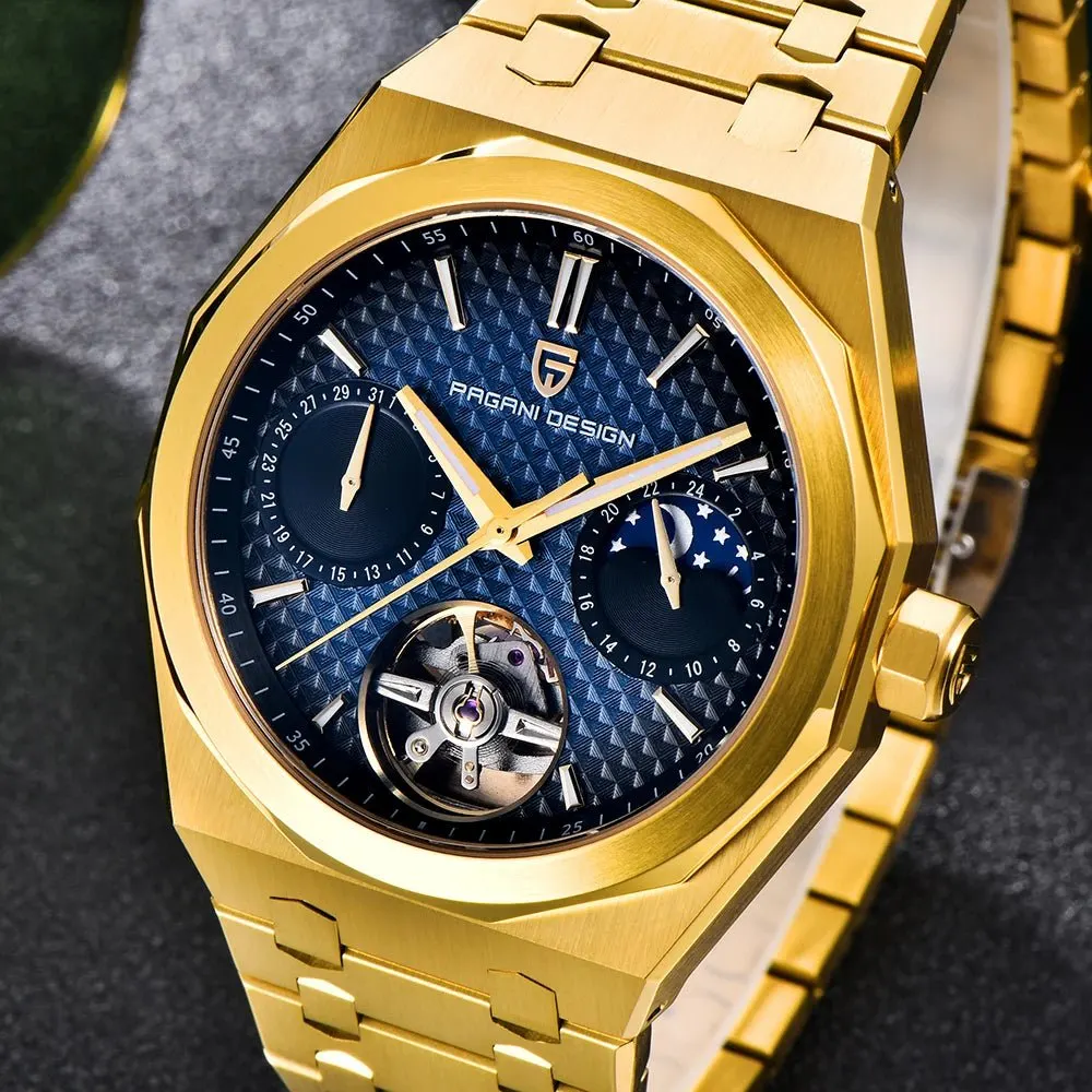 Montre Pagani Design PD-YS036 – Or bleu
