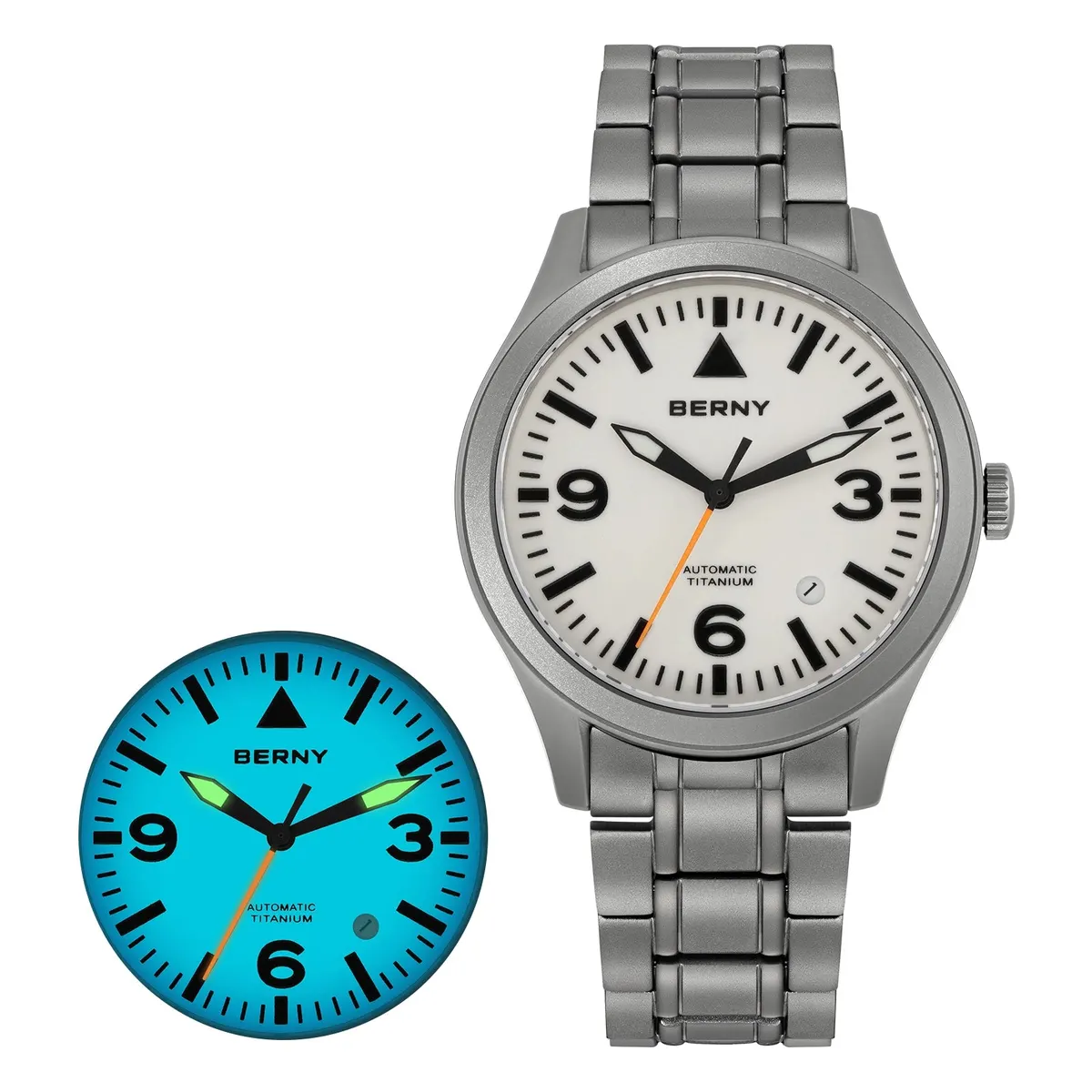 Montre Berny AMT143MS Automatique – Blanc