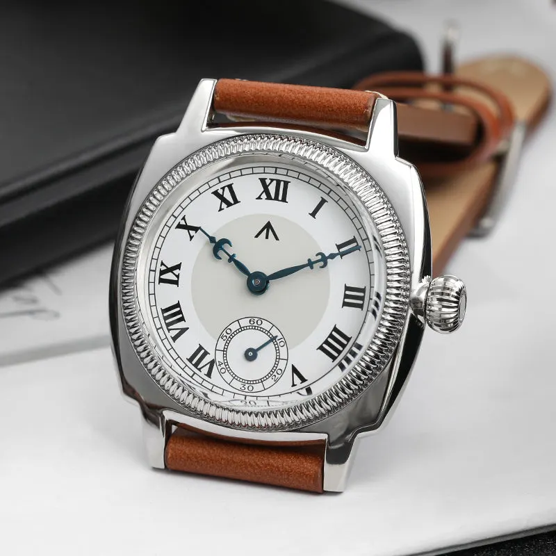 Montre Militado ML03 Quartz 36 mm – Noir cuir