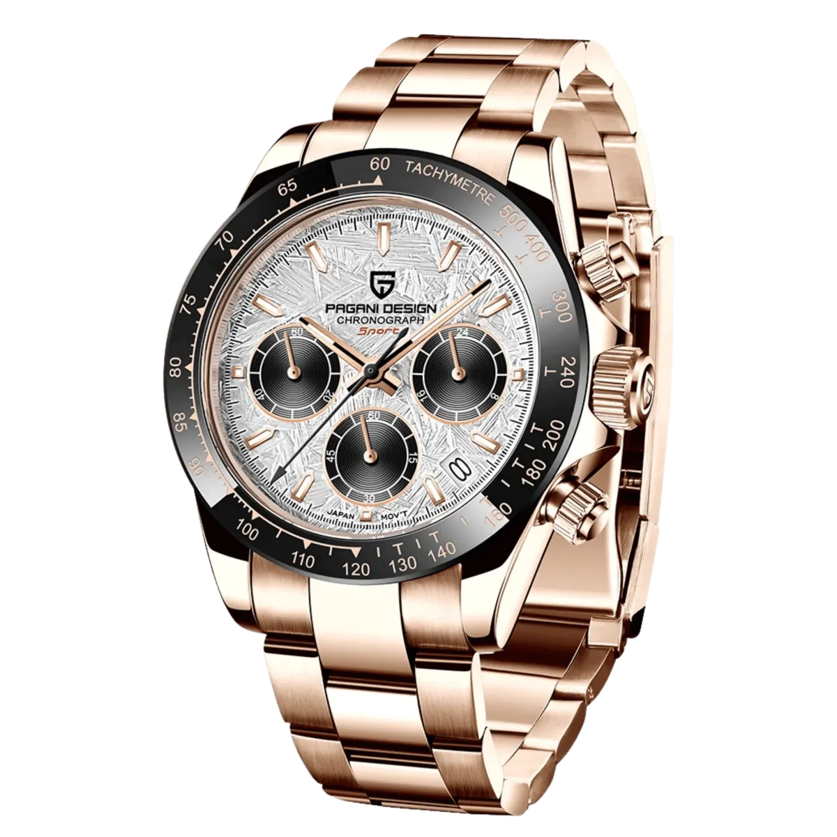 Montre Pagani Design PD-1644 Méca-quartz 40 mm – Météorite