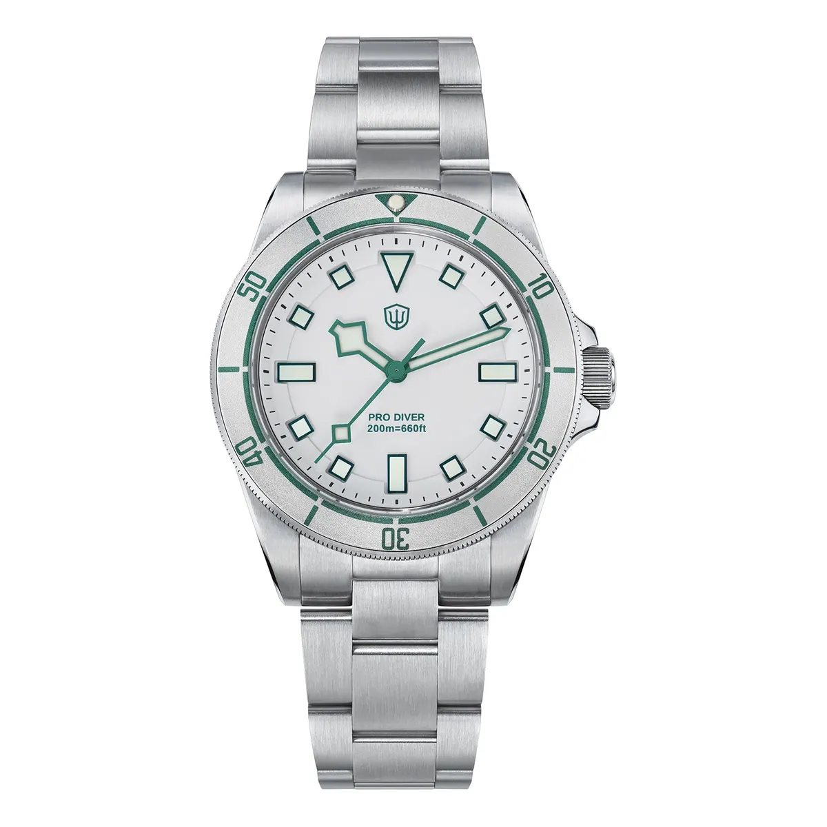 Montre Watchdives WD1969 Quartz 38 mm – Cadran blanc