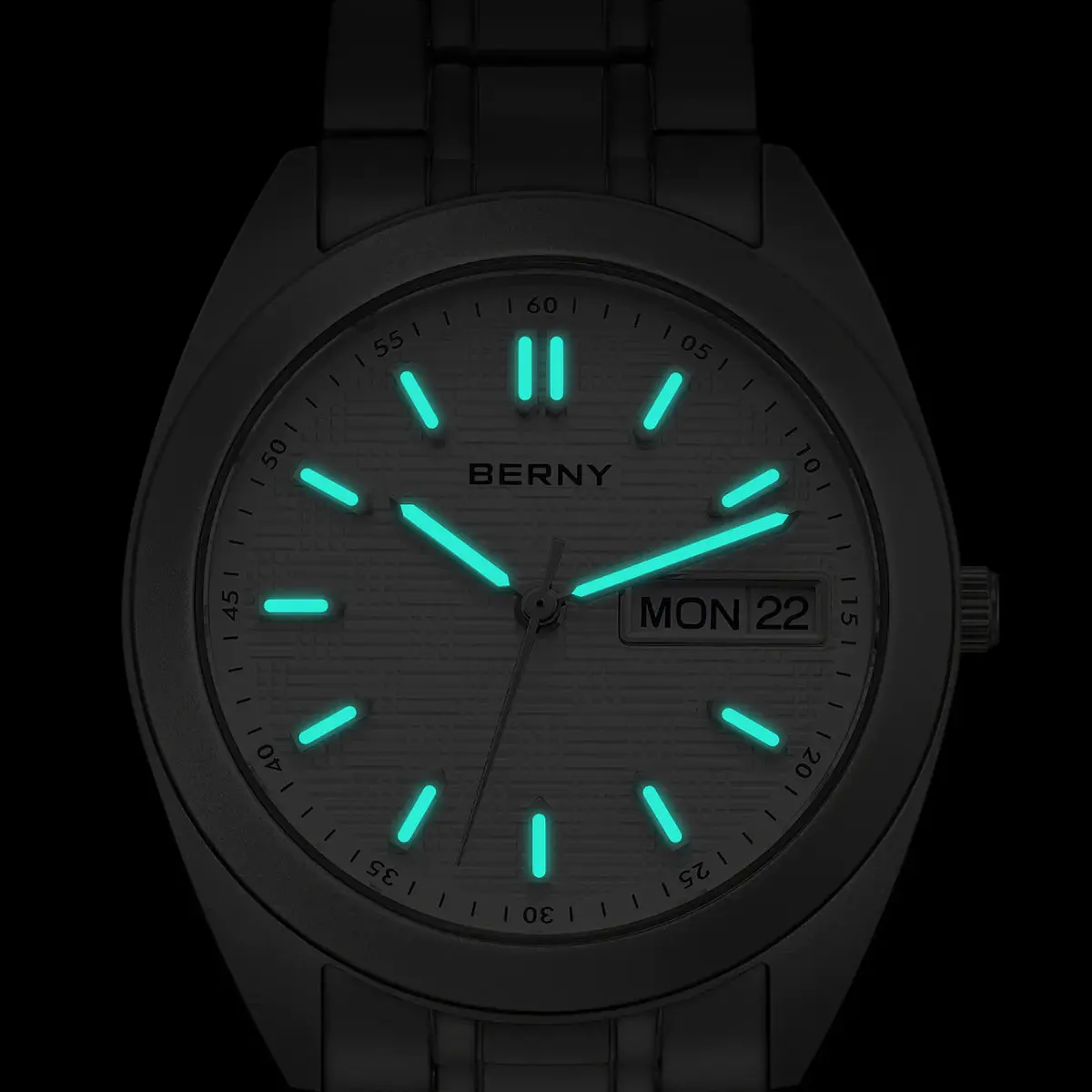 Montre Berny T2597MS – Blanc