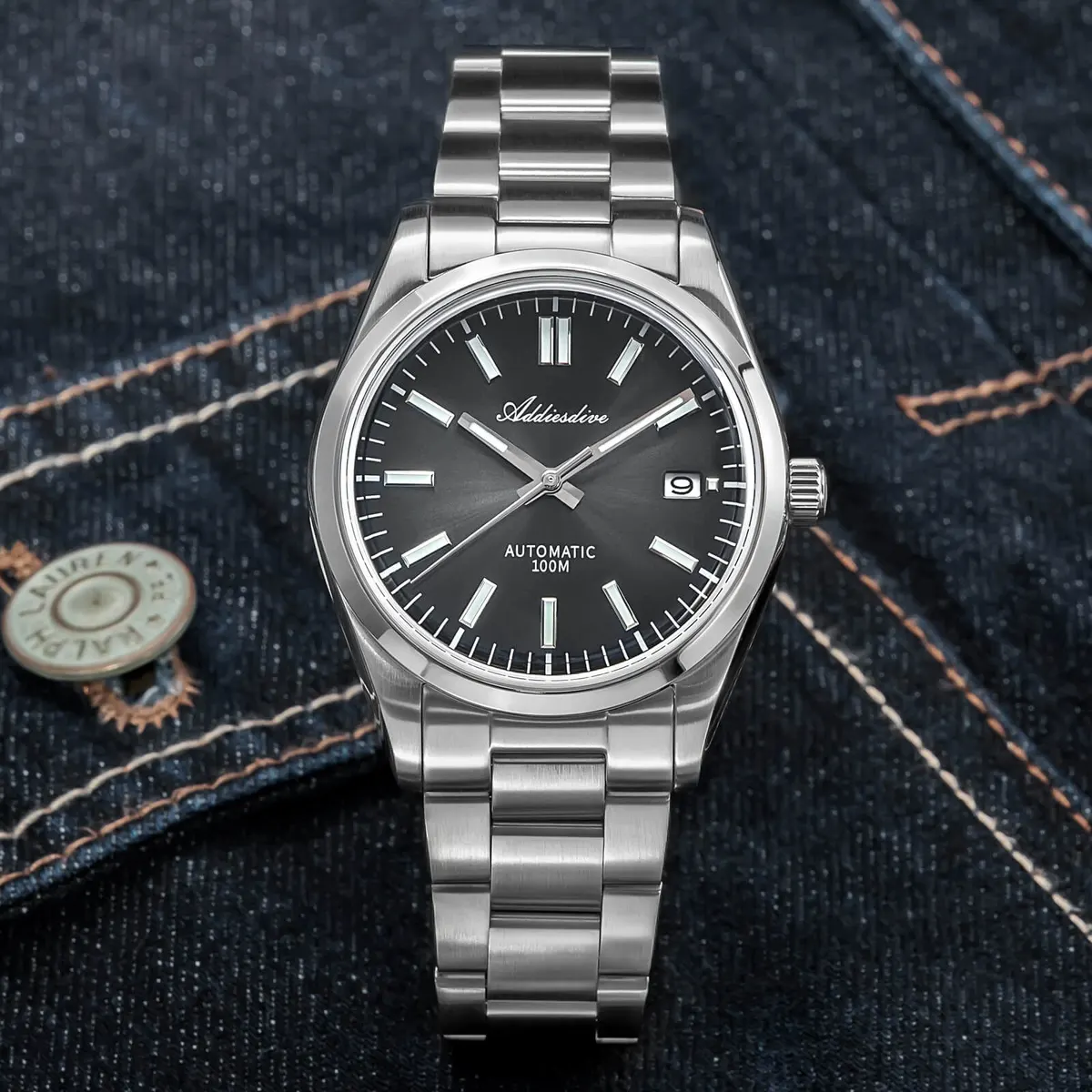 Montre Addiesdive AD2071 – Dégradé gris