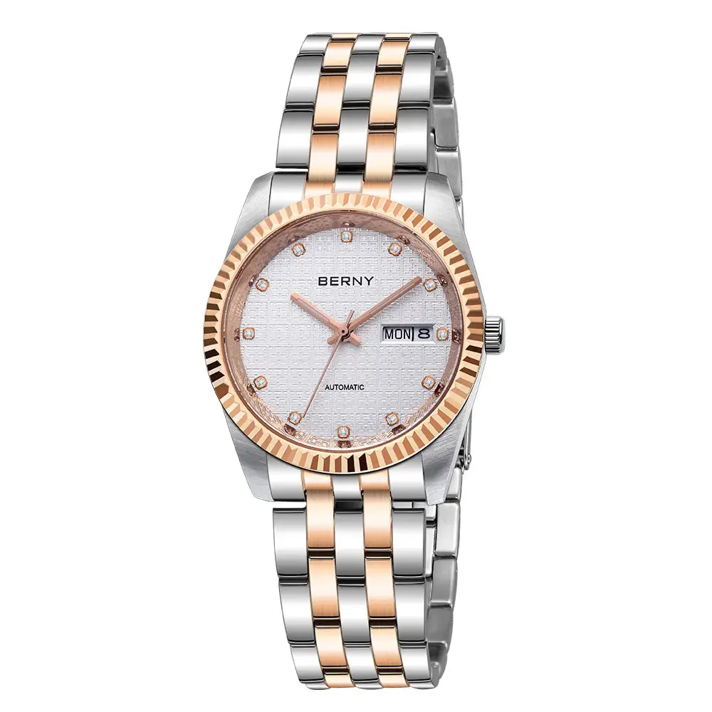 Montre Berny AM092M Automatique – Or rose