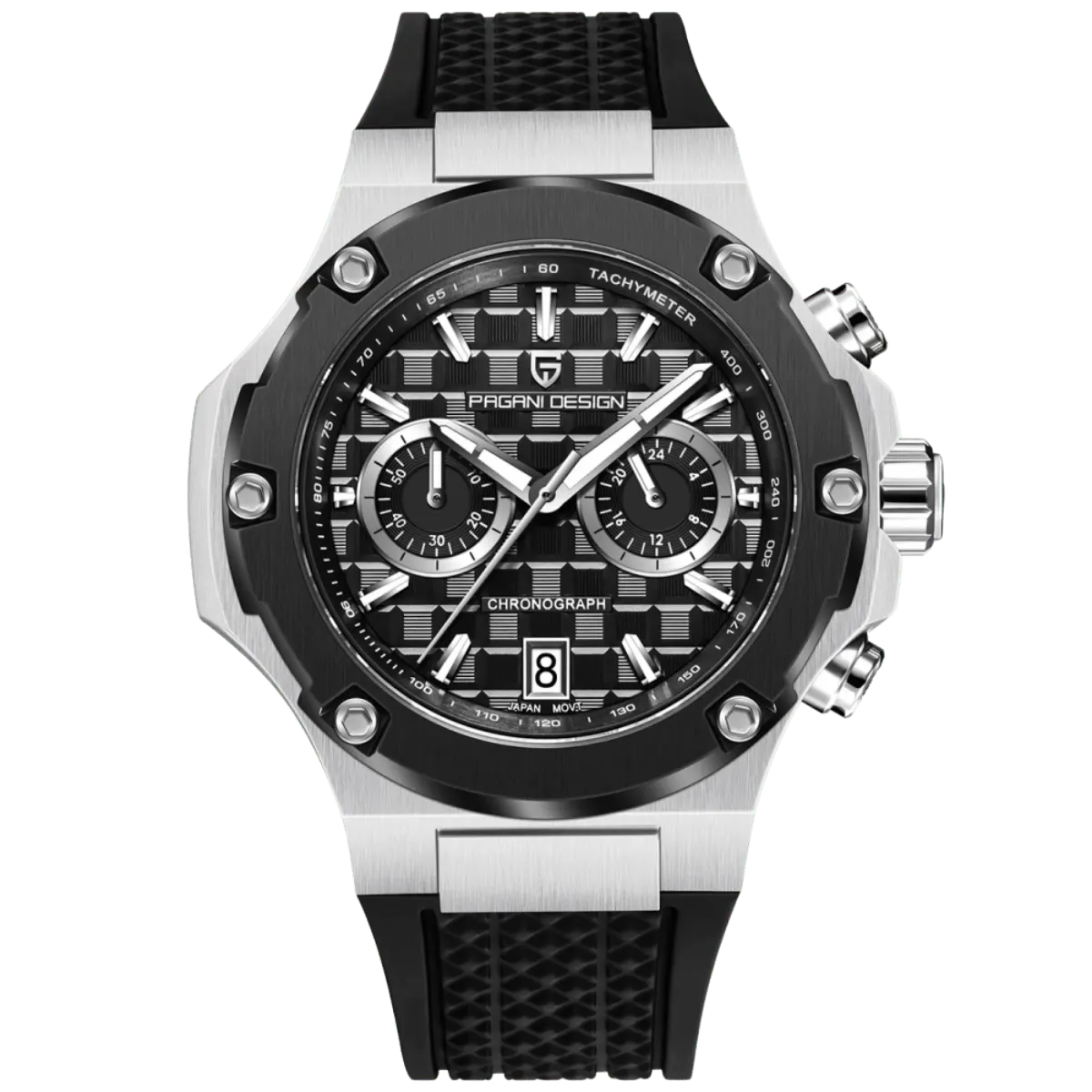 Montre Pagani Design PD-YS032 – Argent noir
