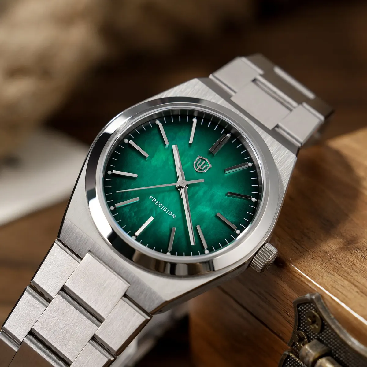 Montre Watchdives WD0012 Quartz 37 mm – Noir nacre